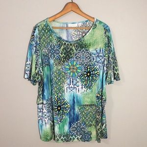 Susan Graver Liquid Knit Top